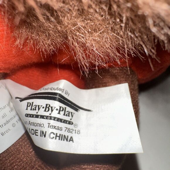 Vintage Taz Tasmanian Devil Halloween Pumpkin Stuffed Animal Plush, - Picture 9 of 10